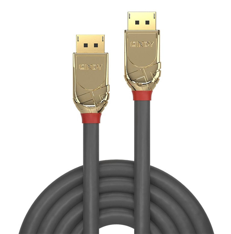 Lindy Gold Line DisplayPort 1.4 Cable