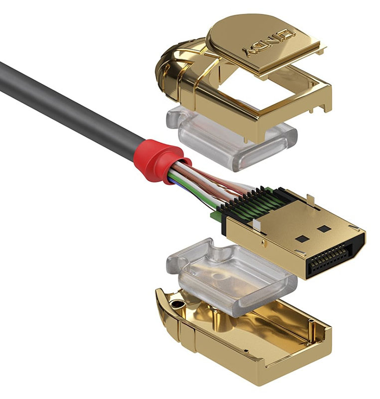 Lindy Gold Line DisplayPort 1.2 Cable