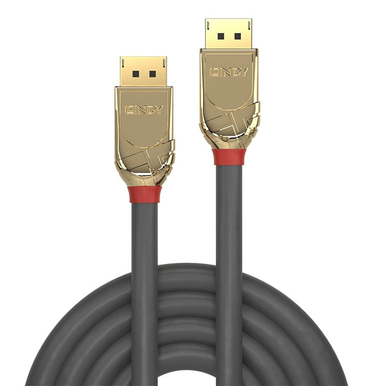 Lindy Gold Line DisplayPort 1.2 Cable