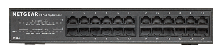 Netgear GS324 24-Port Unmanaged Gigabit Ethernet Switch