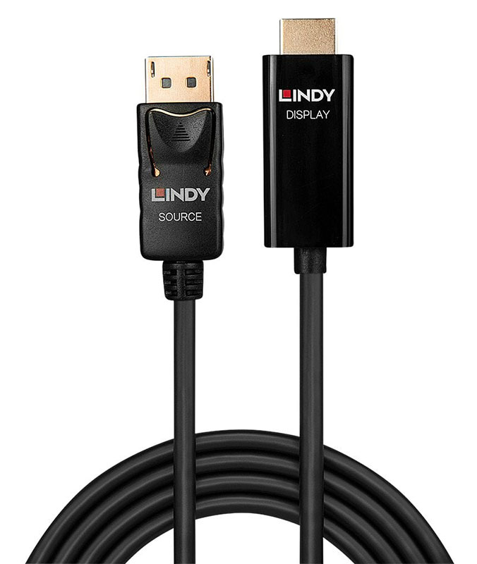 Lindy Active DisplayPort to HDMI Cable