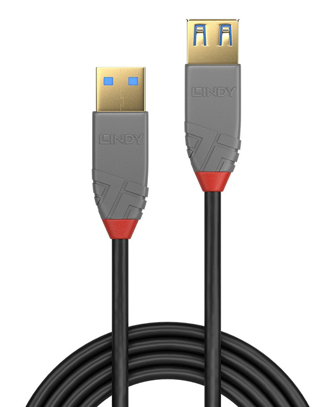 Lindy Anthra Line USB 3.0 Type A Extension Cable