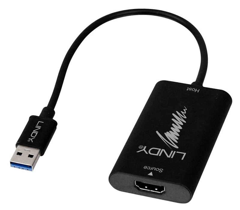 Lindy 43235 HDMI to USB 3.0 Video Capture Device