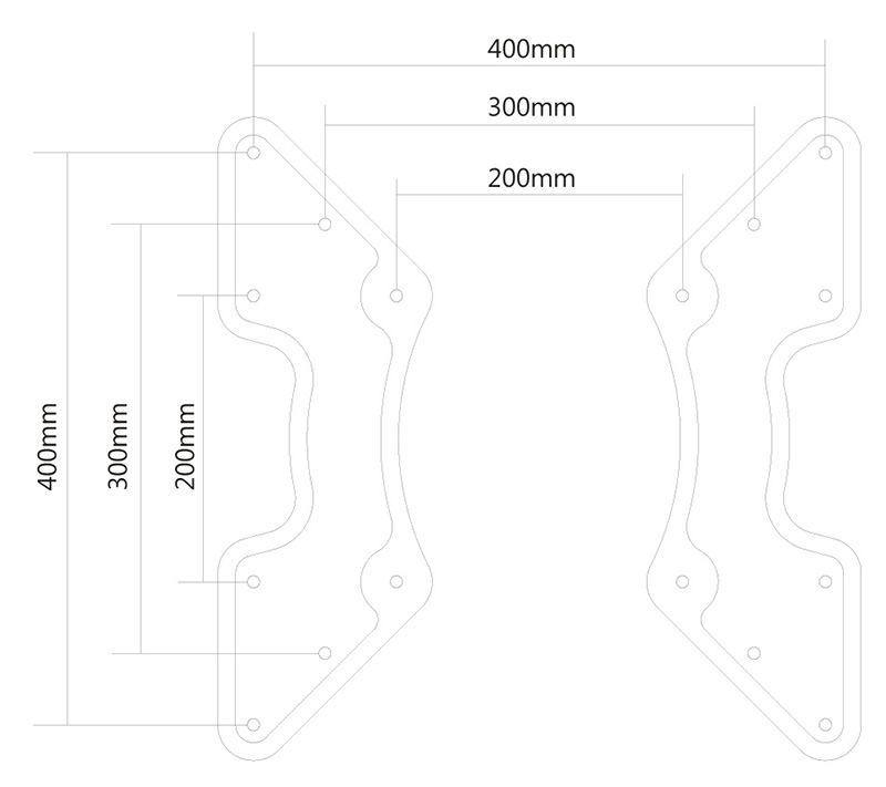 Neomounts FPMA-VESA440 VESA Conversion Plate