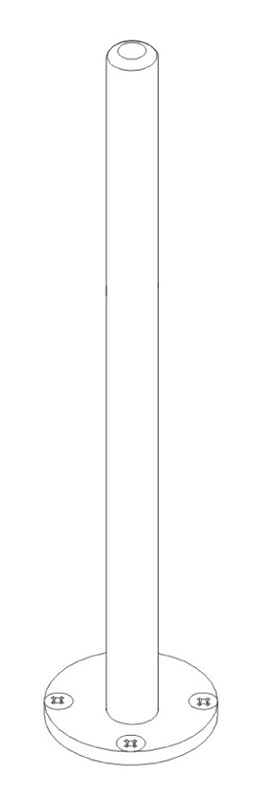 Neomounts FPMA-D9POLE 100cm Extension Pole