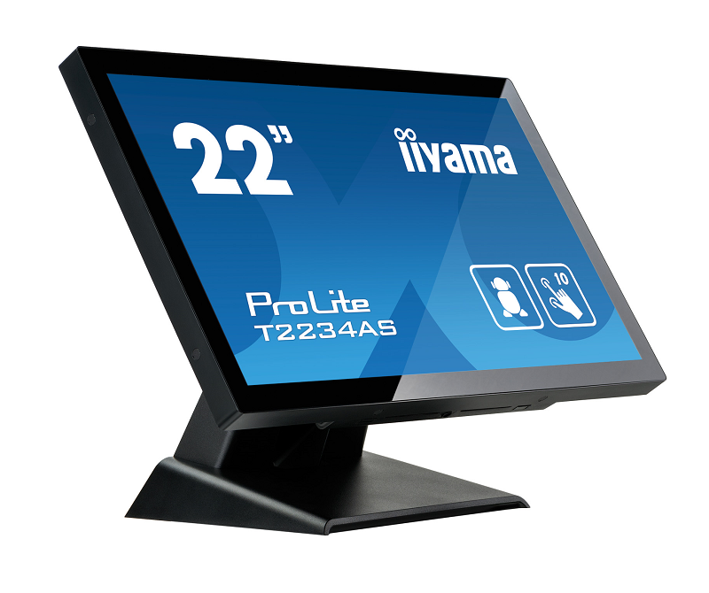 iiyama ProLite T2234AS-B1 21.5In PCAP 10pt Touch Screen