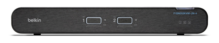 Belkin F1DN202KVM-UN-4 2-Port Dual Head w/CAC KVM Switch