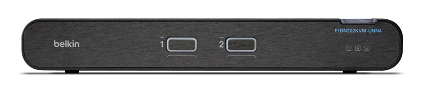 Belkin F1DN202KVM-UNN4 2-Port Dual Head No CAC KVM Switch