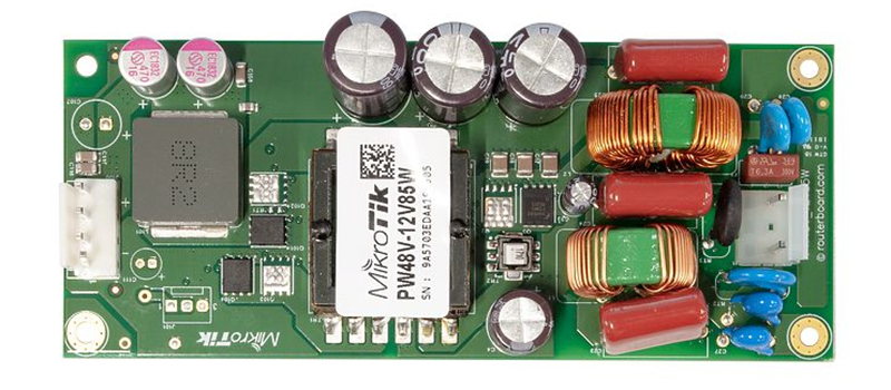 MikroTik PW48V-12V85W 12V 7A Open Frame Power Supply