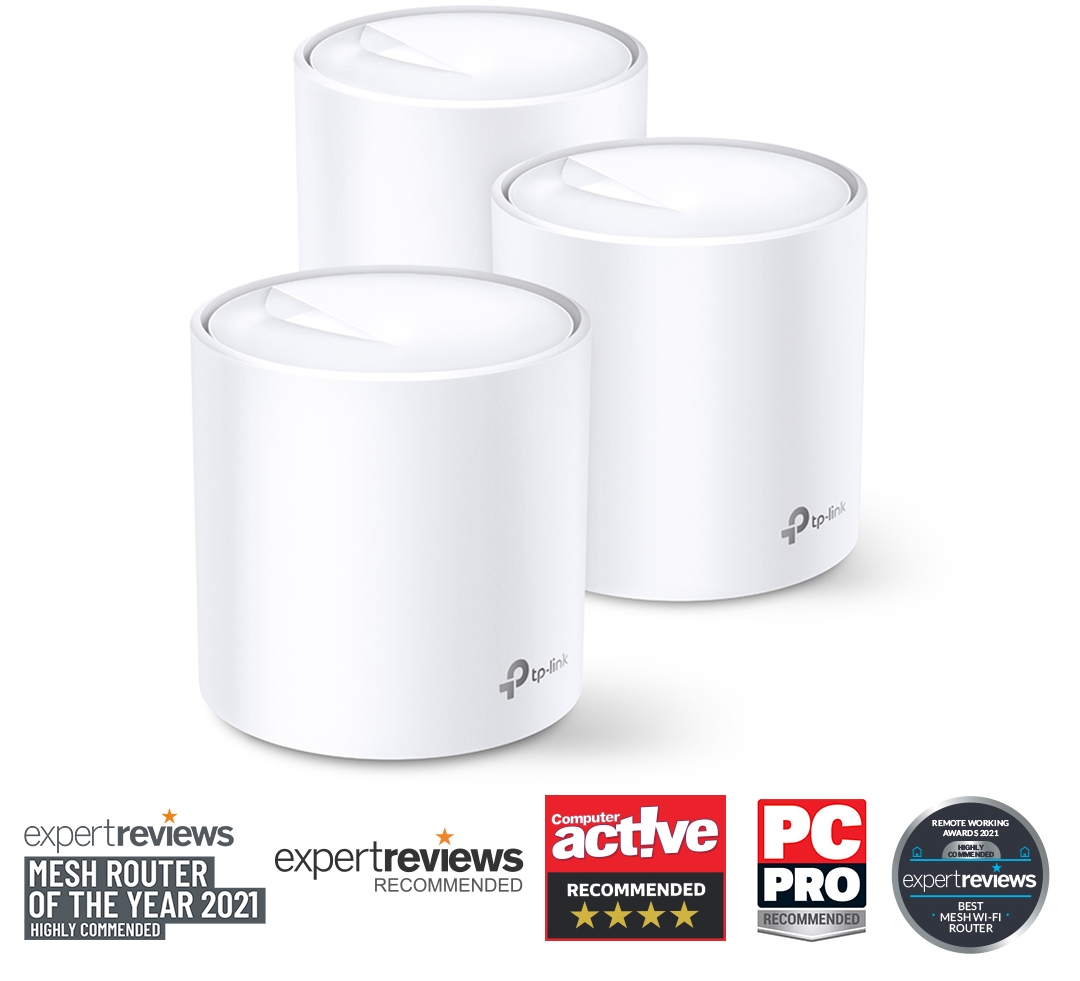 TP-Link Deco X20 3-pack Gigabit Dual-Band Wireless Router