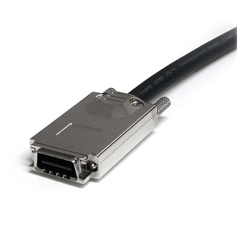 StarTech SAS7070S200 2m Infiniband External SAS Cable - SFF-8470 to SFF-8470