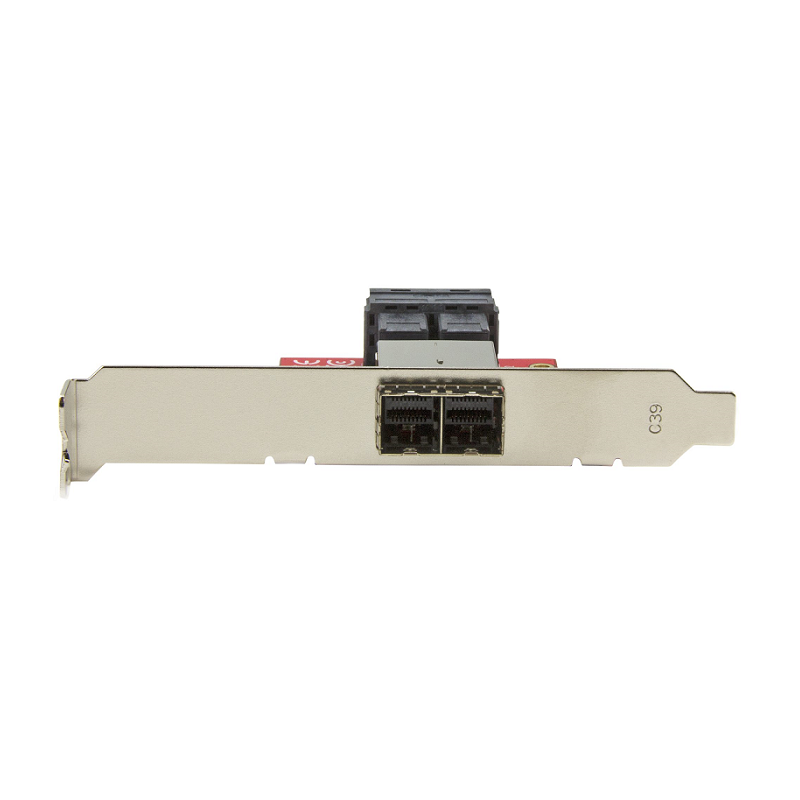 StarTech SFF86448PLT2 Mini-SAS Adapter - Dual SFF-8643 to SFF-8644 - 12Gbps