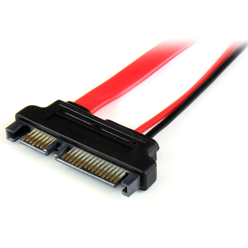 StarTech SLSATAADAP6 6in Slimline SATA to SATA Adapter with Power - F/M
