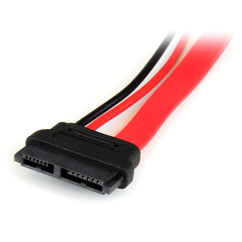 StarTech SLSATAADAP6 6in Slimline SATA to SATA Adapter with Power - F/M