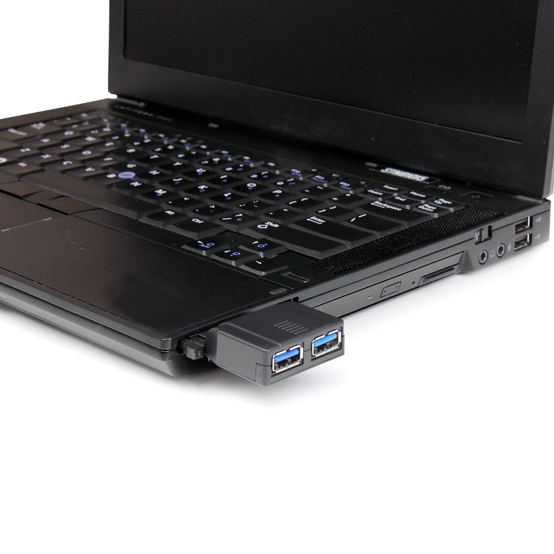 StarTech ECUSB3S22 2 Port ExpressCard SuperSpeed USB 3.0 Card Adapter with UASP Support