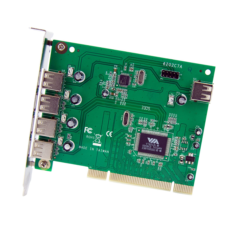 StarTech PCIUSB7 7 Port PCI USB Card Adapter