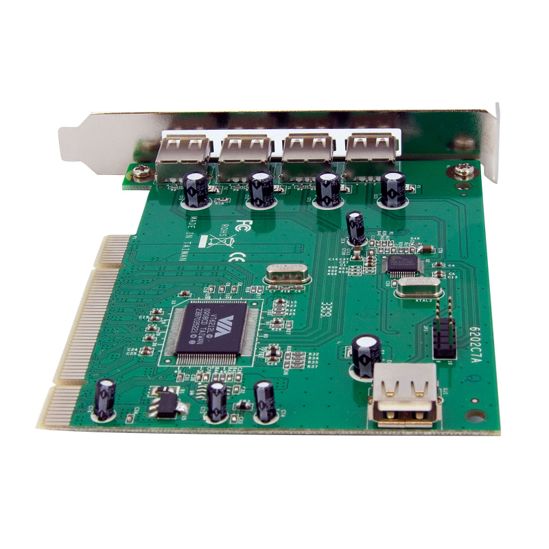StarTech PCIUSB7 7 Port PCI USB Card Adapter