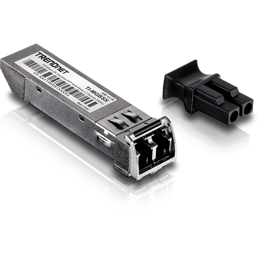 TRENDnet TI-MGBSX 1000Base-SX Industrial SFP Multi-Mode LC Module (550 m)