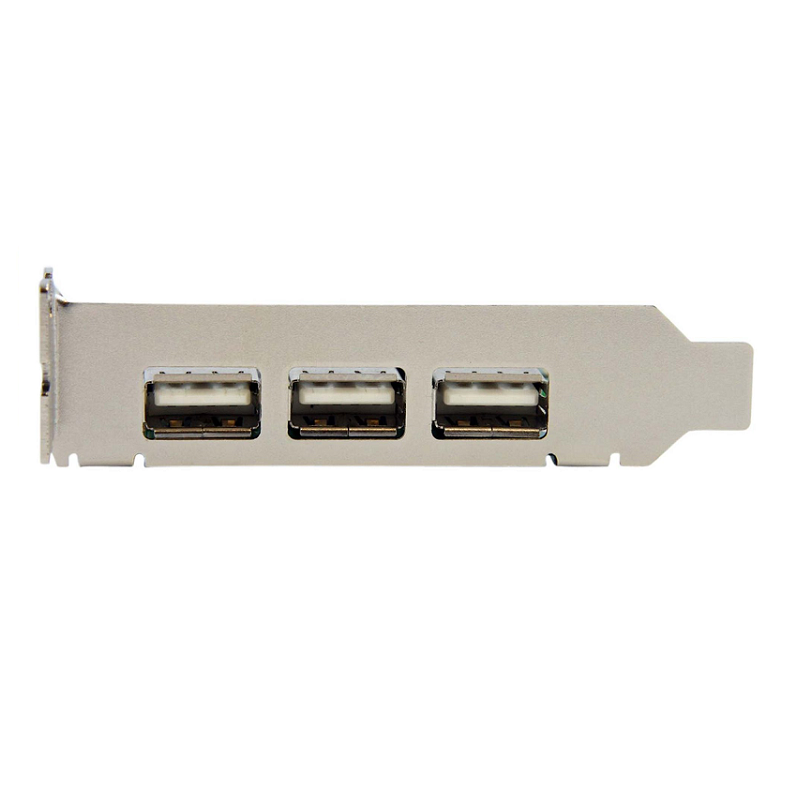 StarTech PEXUSB4DP 4 Port PCI Express Low Profile High Speed USB Card