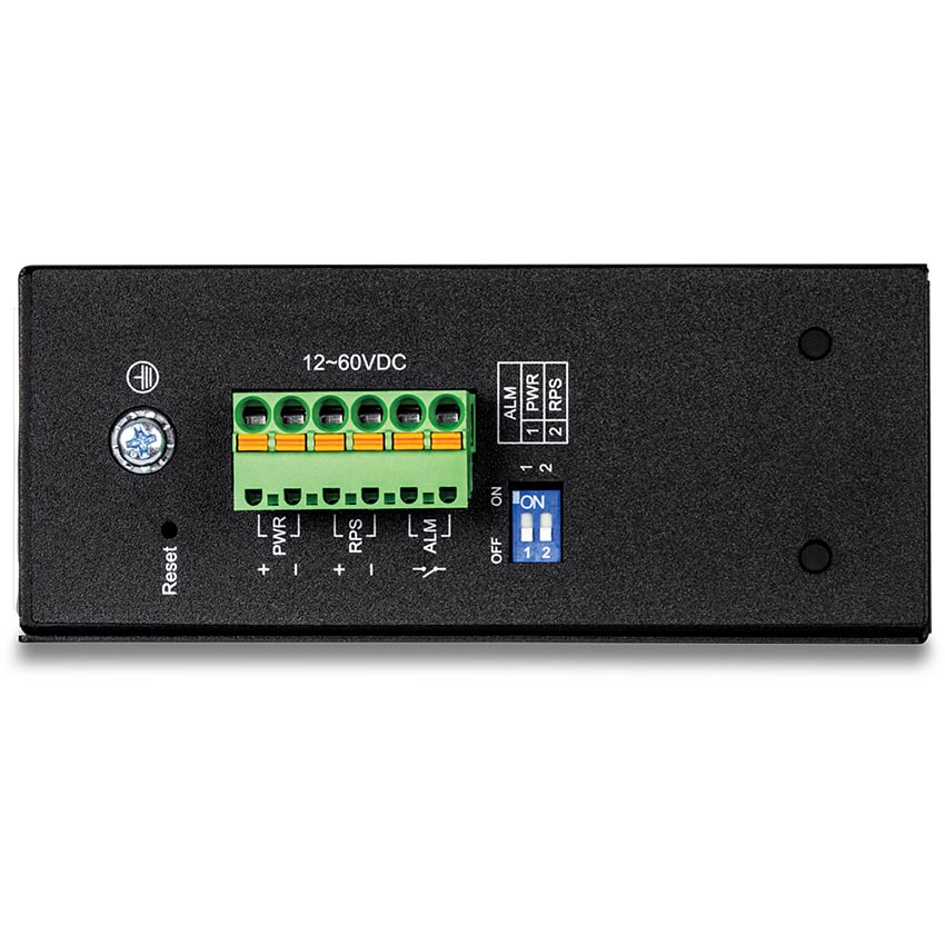 TRENDnet TI-G160i 16-Port Industrial Gigabit L2 Managed DIN-Rail Switch