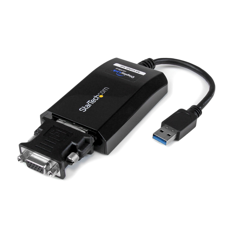 StarTech USB32DVIPRO USB 3.0 to DVI / VGA Adapter - 2048x1152