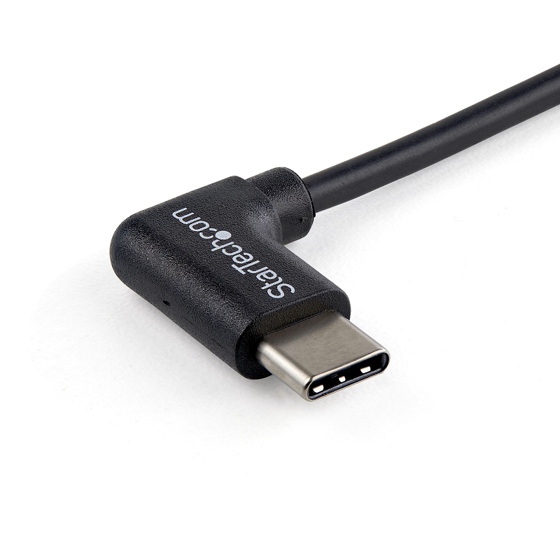 StarTech USB2AC1MR USB-A to USB-C Cable - Right-Angle - M/M - 1 m - USB 2.0
