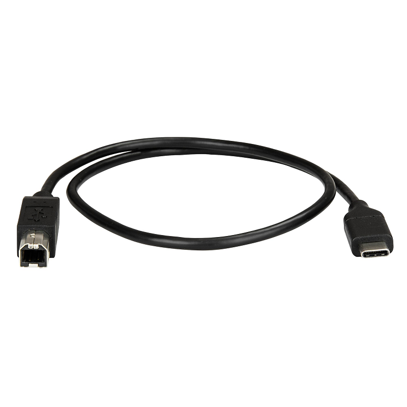 StarTech USB2CB50CM USB-C to USB-B Printer Cable - M/M - 0.5 m - USB 2.0