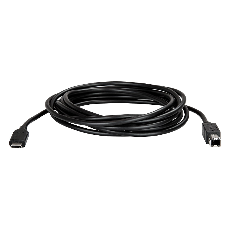 StarTech USB2CB3M USB-C to USB-B Printer Cable - M/M - 3 m (10 ft) - USB 2.0
