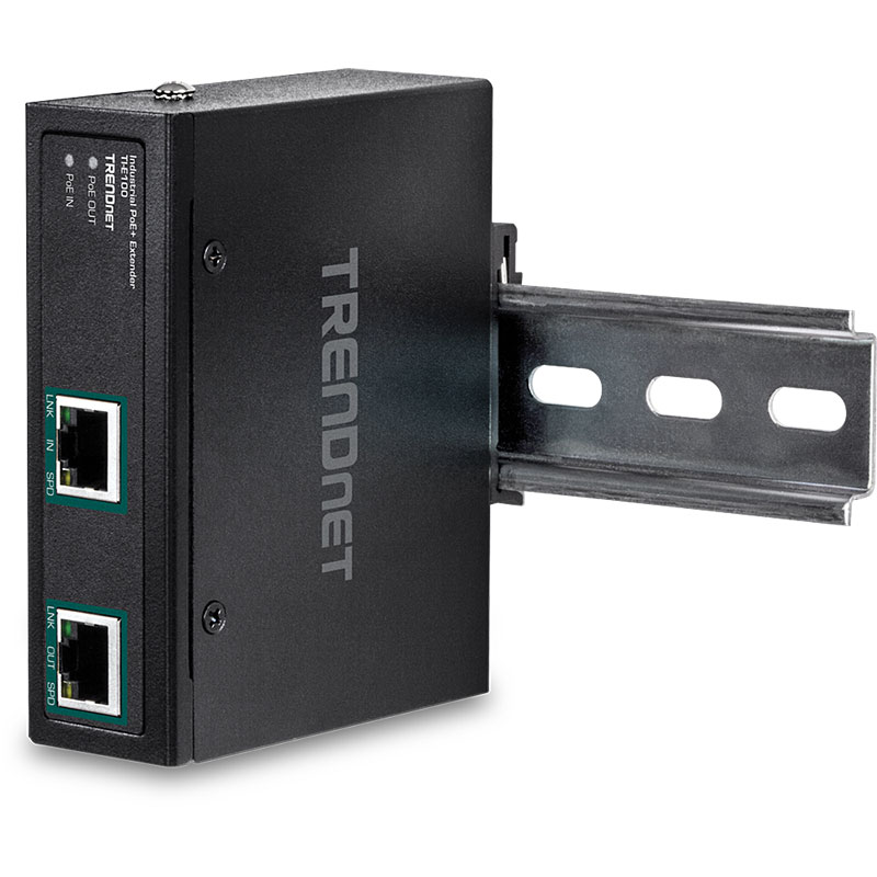 TRENDnet TI-E100 Industrial Gigabit PoE+ Extender