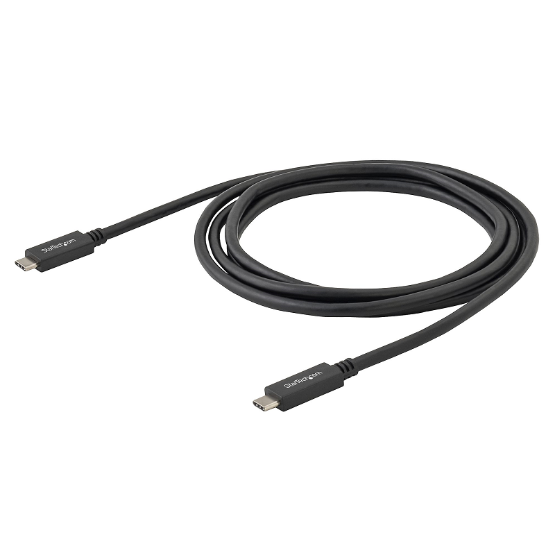 StarTech USB315CC2M 2m USB-C Cable w/Power Delivery (3A) M/M - USB 3.0 - USB-IF Certified