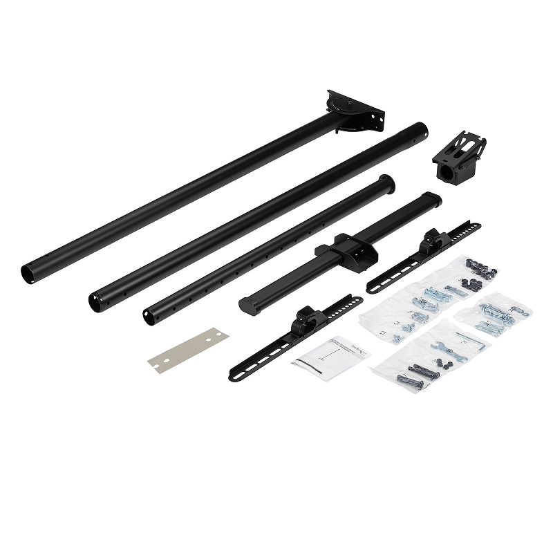 StarTech FPCEILPTBLP Ceiling TV Mount - 8.2 inch to 9.8 inch Long Pole