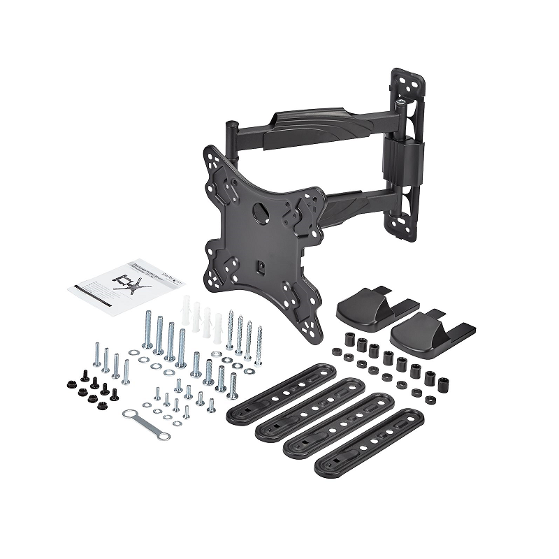 StarTech FPWARTB1M Full Motion TV Wall Mount - 32-55 inch (77lb/35kg) VESA Displays