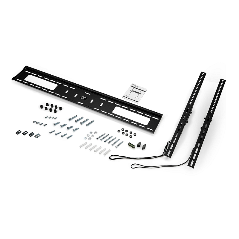 StarTech FPWTLTB1 TV Wall Mount supports 60-100 inch VESA Displays (165lb/75kg) 