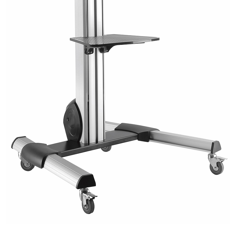 StarTech STNDMTV70 TV Cart - Height Adjustable - Lockable Wheels