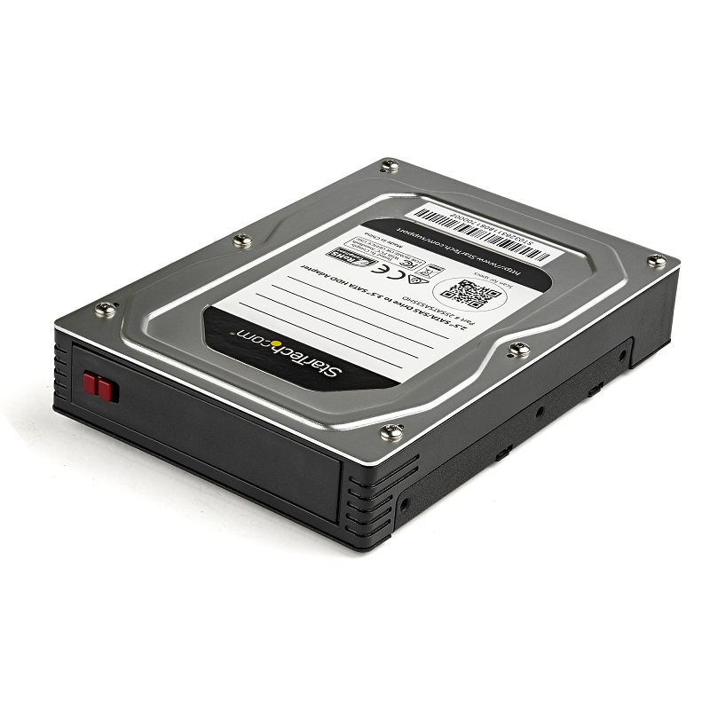 StarTech 25SATSAS35HD 2.5 inch to 3.5 inch Hard Drive Adapter - For SATA and SAS SSDs/HDDs
