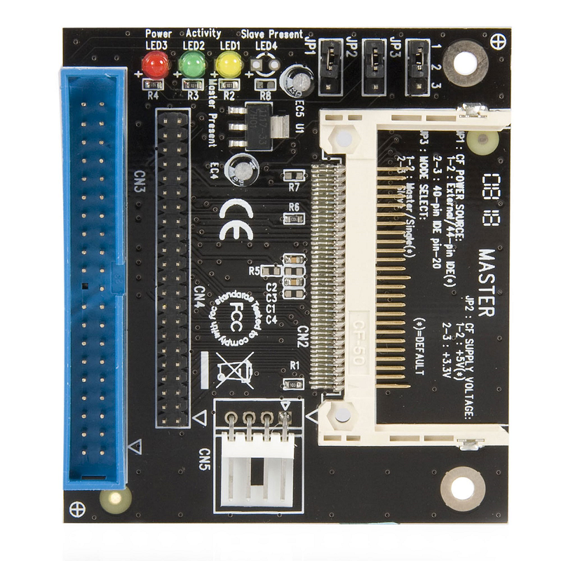StarTech IDE2CF 40/44 Pin IDE to Compact Flash SSD Adapter