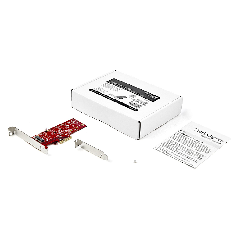 StarTech PEX4M2E1 x4 PCI Express 3.0 to M.2 PCIe NVMe SSD Adapter