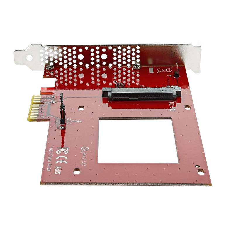 StarTech PEX4SFF8639 U.2 to PCIe Adapter for 2.5 inch U.2 NVMe SSD - SFF-8639