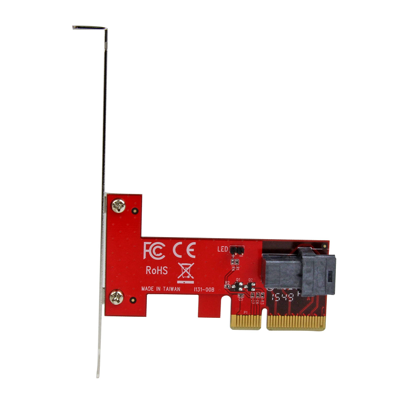 StarTech PEX4SFF8643 x4 PCI Express to SFF-8643 Adapter for PCIe NVMe U.2 SSD