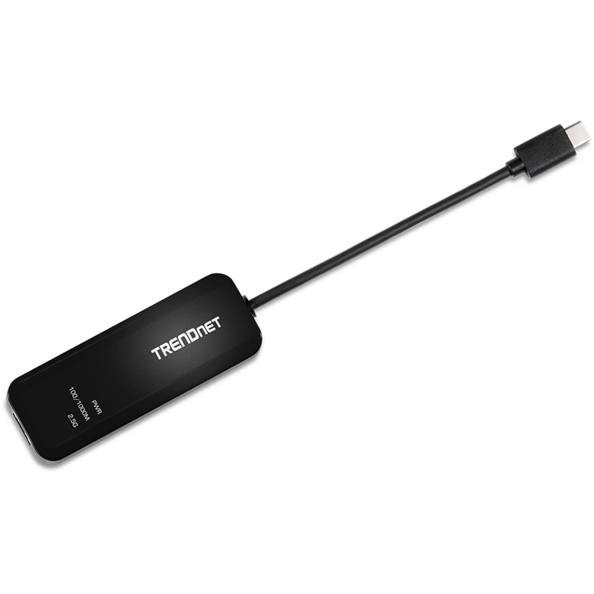 TRENDnet TUC-ET2G USB-C 3.1 to 2.5GBASE-T Ethernet Adapter