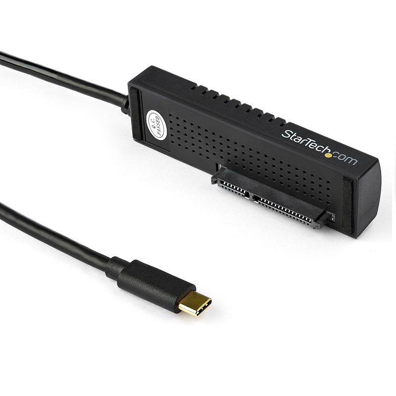 StarTech USB31C2SAT3 USB 3.1 (10Gbps) Adapter Cable for 2.5”/3.5” SATA Drives - USB-C