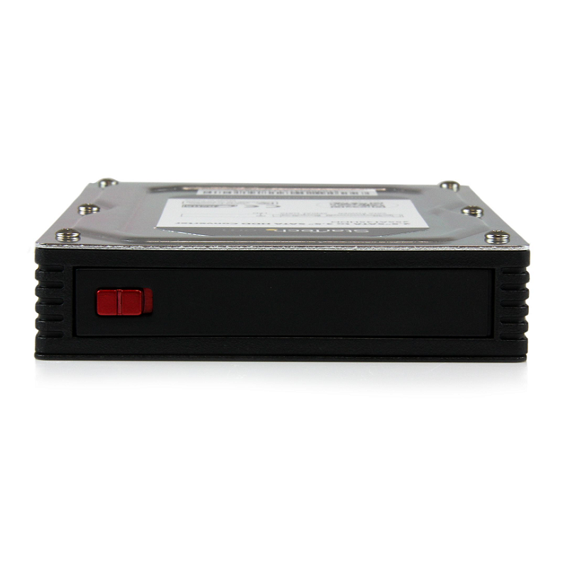 StarTech 25SAT35HDD 2.5 inch to 3.5 inch SATA Aluminum Hard Drive Adapter Enclosure w/SSD / HDD