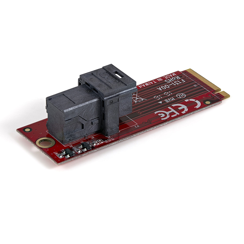 StarTech M2E4SFF8643 U.2 (SFF-8643) to M.2 PCI Express 3.0 x4 Host Adapter Card