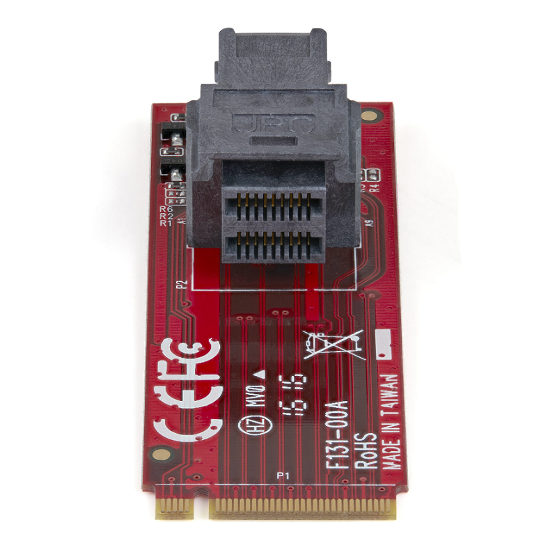 StarTech M2E4SFF8643 U.2 (SFF-8643) to M.2 PCI Express 3.0 x4 Host Adapter Card
