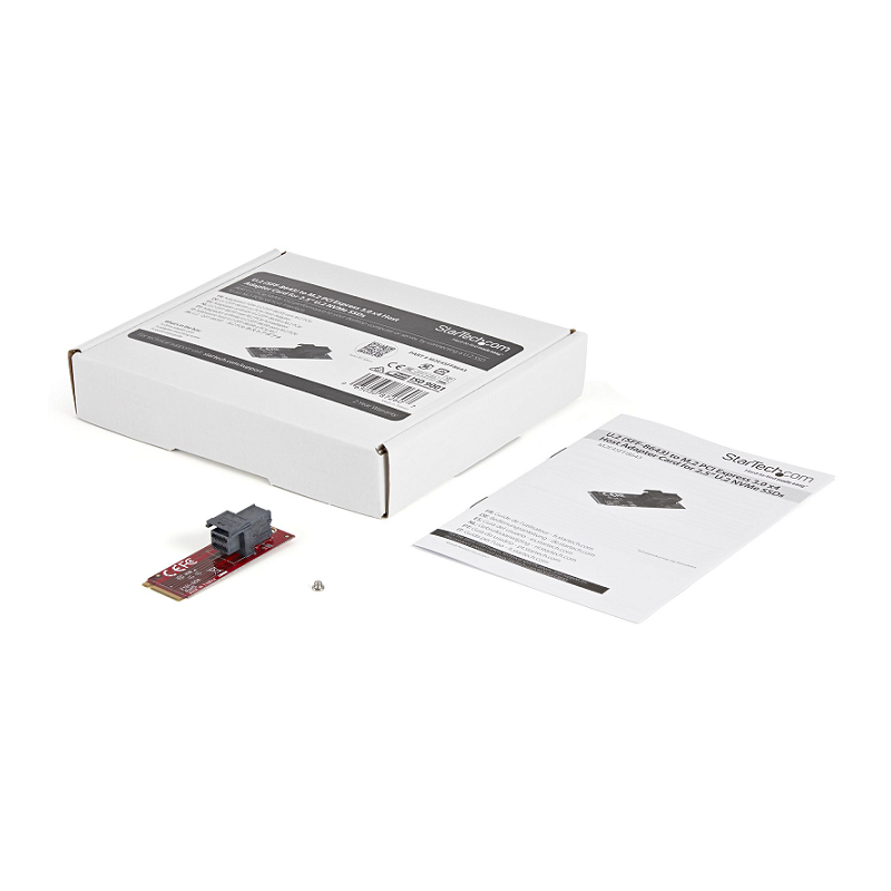 StarTech M2E4SFF8643 U.2 (SFF-8643) to M.2 PCI Express 3.0 x4 Host Adapter Card