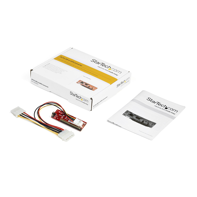 StarTech IDE2SAT2 IDE to SATA Hard Drive or Optical Drive Adapter HDD/SSD/ODD Converter