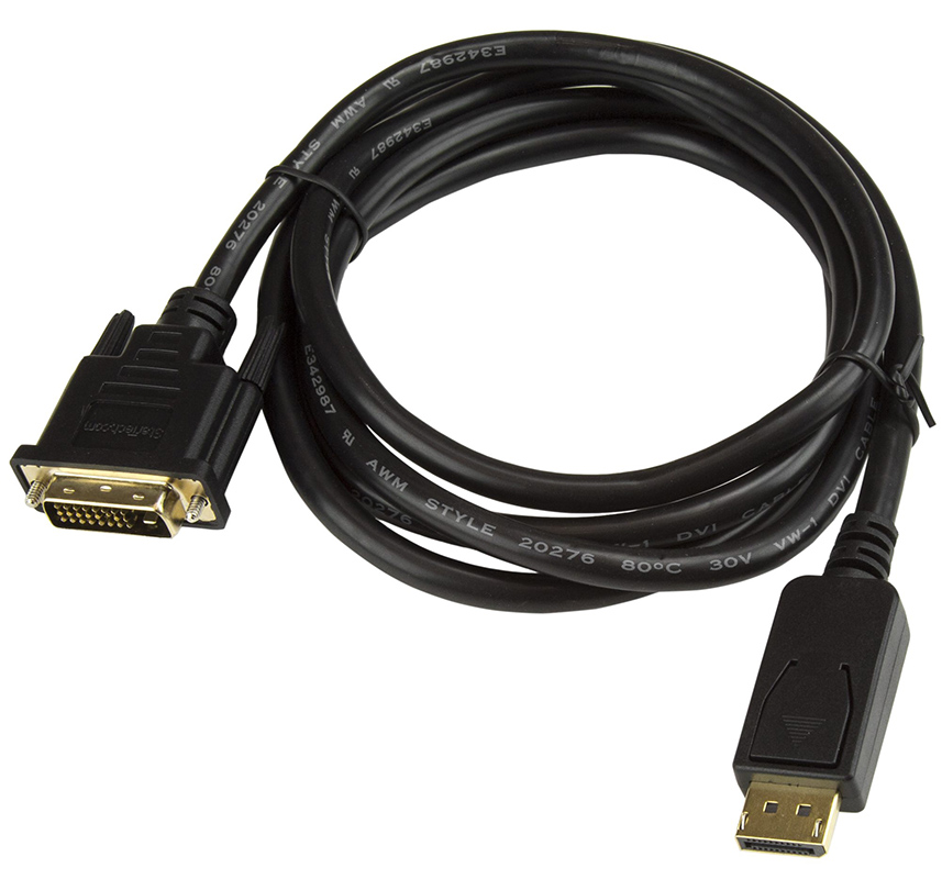StarTech 1.8mt DisplayPort to DVI Cable - M/M