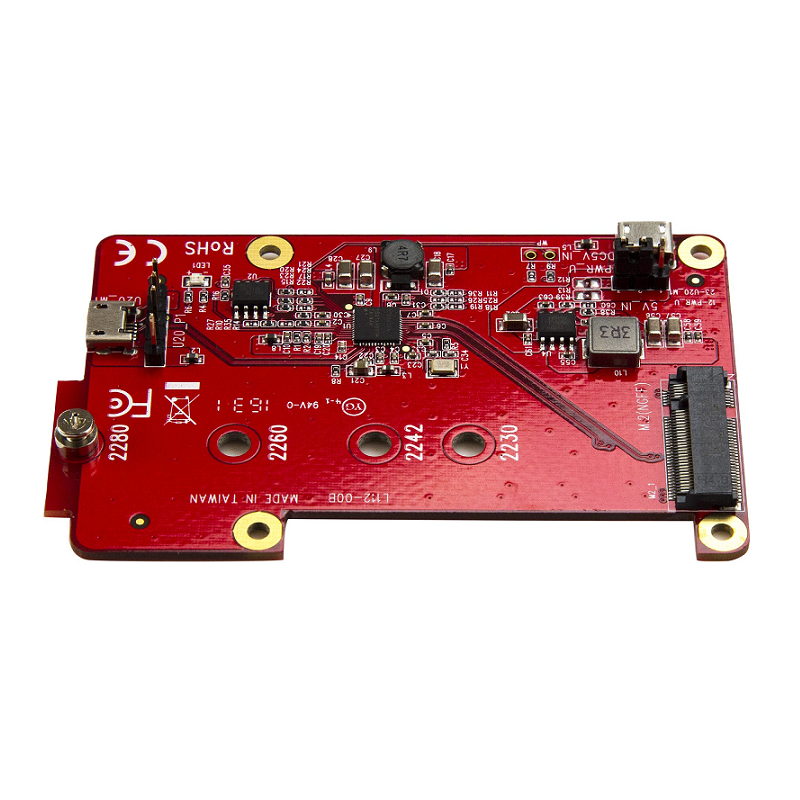 StarTech PIB2M21 USB to M.2 SATA Converter for Raspberry Pi and Development Boards