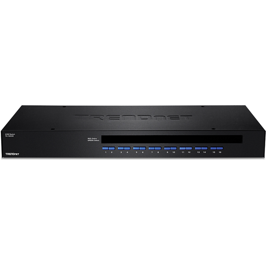TRENDnet TK-1603R 16-Port Rackmount KVM Switch
