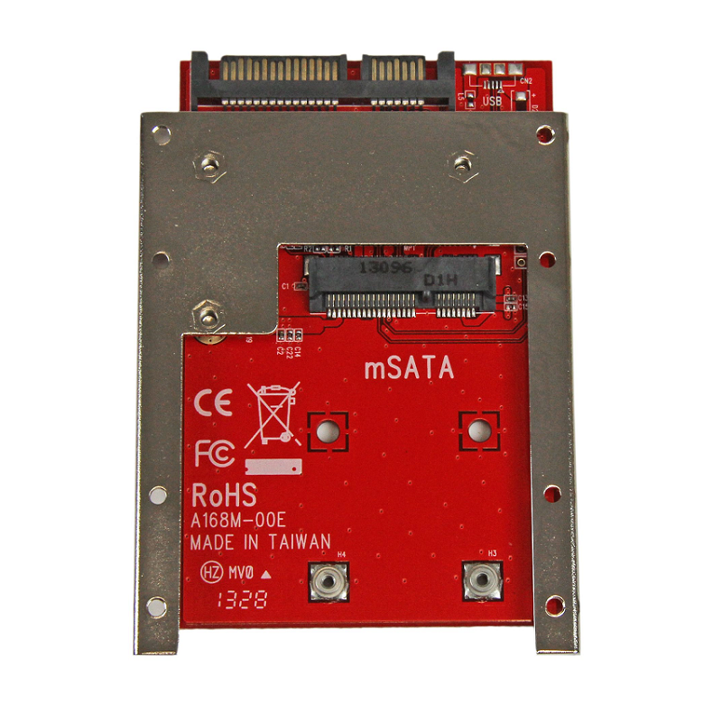 StarTech SAT32MSAT257 mSATA SSD to 2.5in SATA Adapter Converter